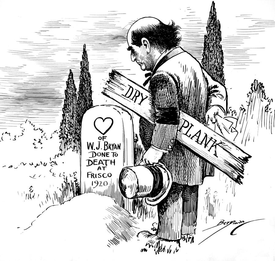 Vintage Political ProhibitionCartoon #2 Drawing by Vintage Pix