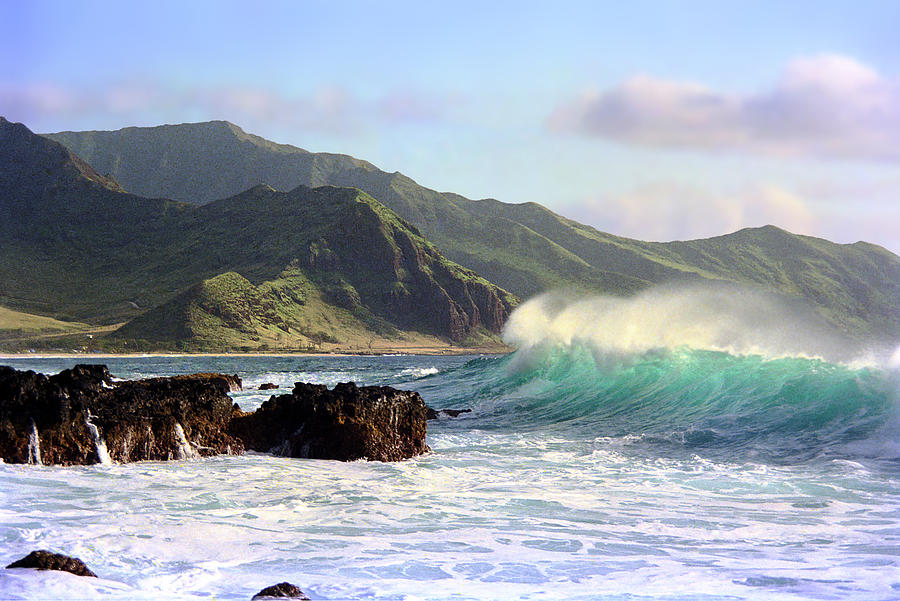 Mountain Photograph - Waianae Coast Hawaii  #1 by Kevin Smith