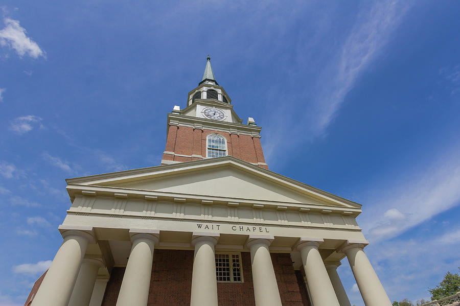 Wait Chapel at Wake Forest University Photograph by Bryan Pollard - Pixels