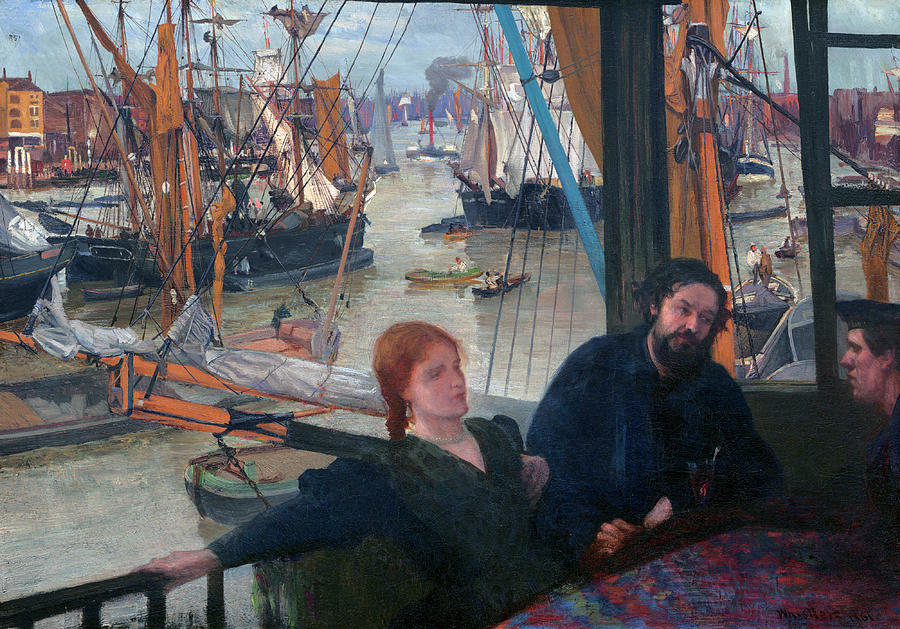 Wapping #2 Painting by James McNeill Whistler