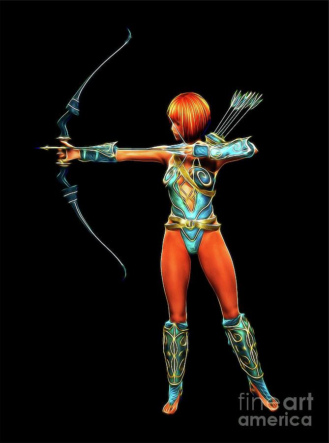 Warrior Queen, Digital Cosplay Art By Mb Digital Art