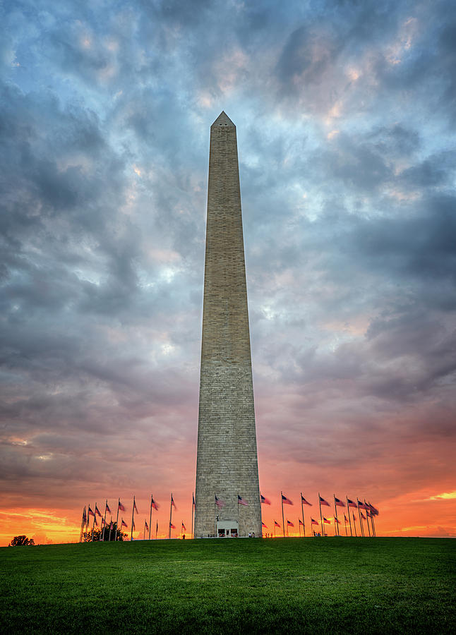 Washington Monument #2 Photograph by Ryan Wyckoff