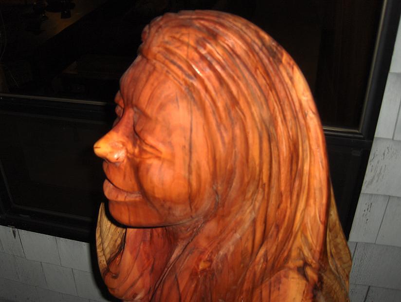 Sequoia Sculpture - Watcher #2 by Chris Foltz