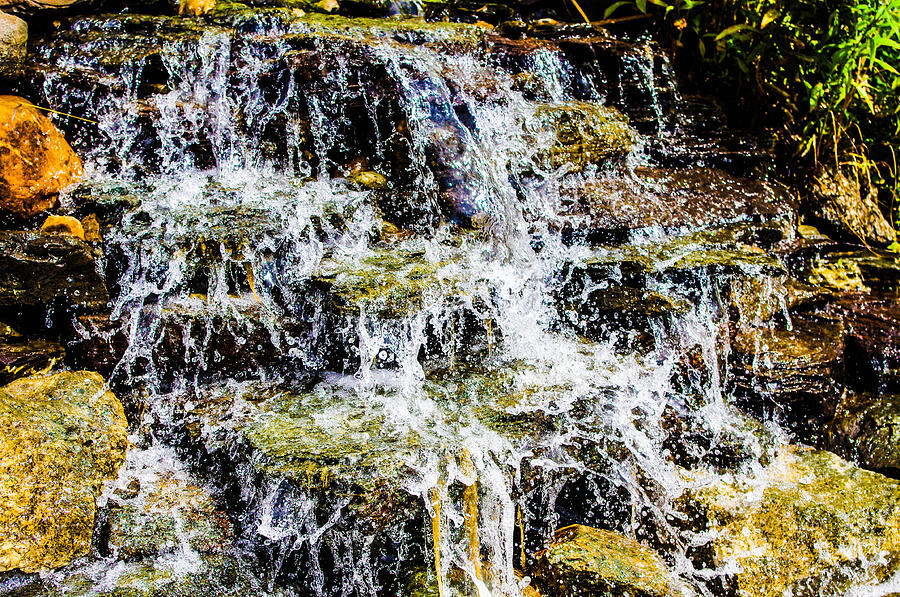Water fall #2 Photograph by Gerald Kloss