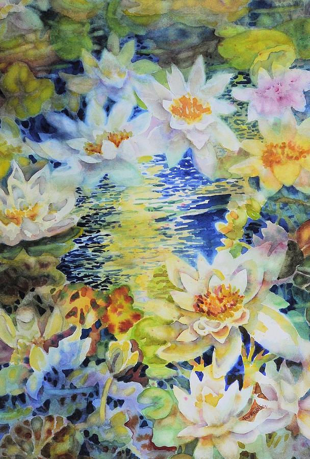 Water Garden Painting by Ann Nicholson