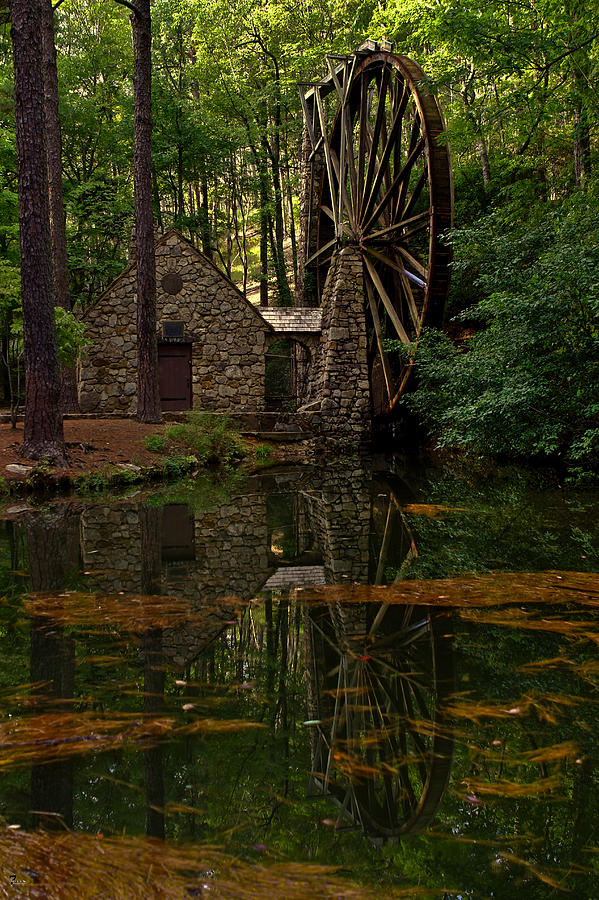 Tree Photograph - Water Wheel in HDR #2 by Jason Blalock