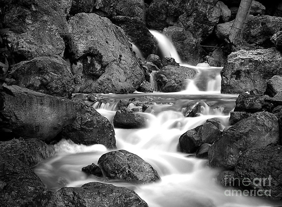 Waterfall #2 Photograph by Marc Bittan