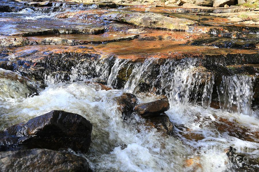 Waterfall On Red Creek Photograph