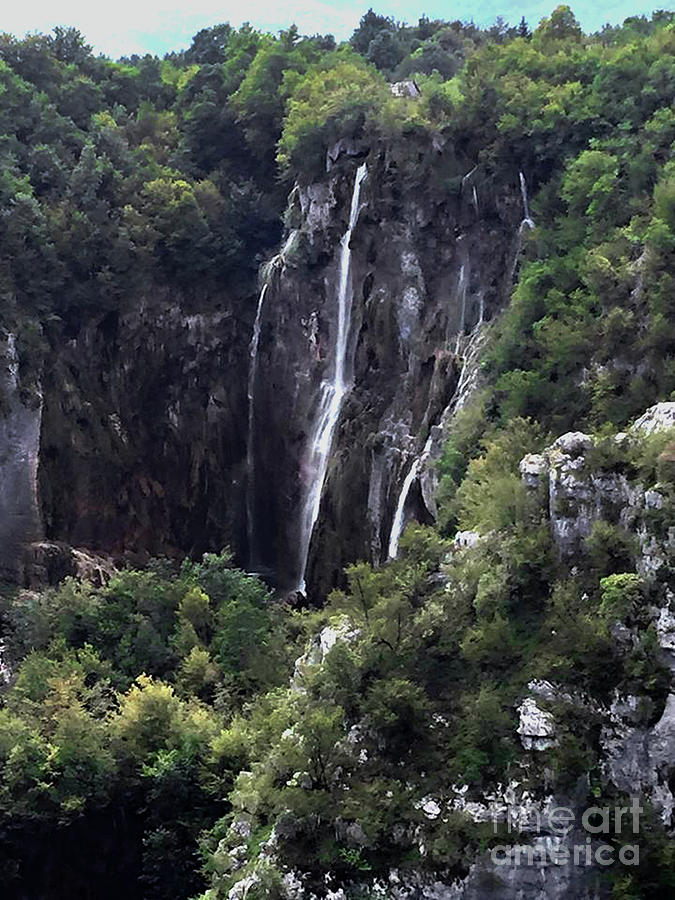 Waterfalls in Croatia #2 Photograph by Doc Braham