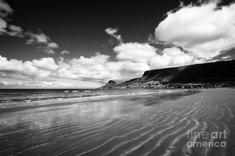 Beach Photograph - Waterfoot Glenariff beach County Antrim Northern Ireland UK #2 by Joe Fox
