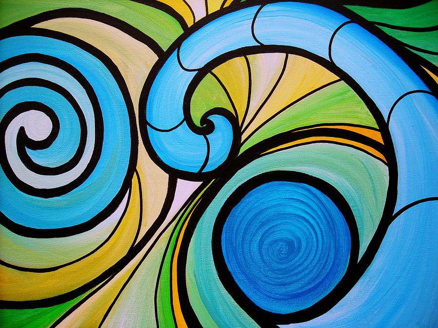 Waves #2 Painting by Pristine Cartera Turkus