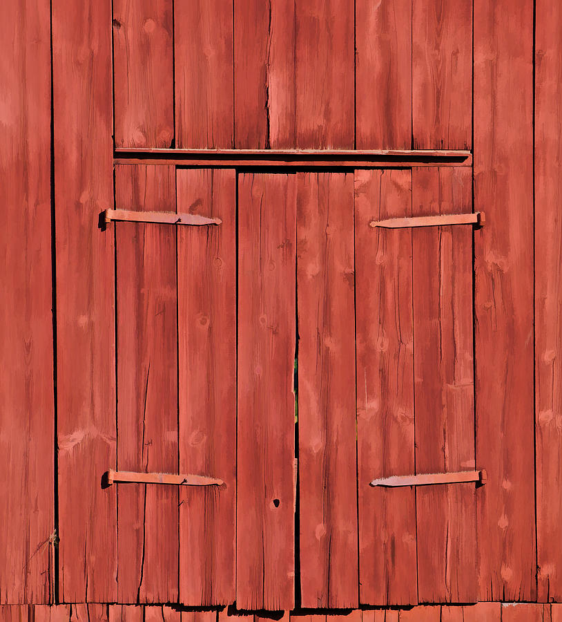 Weathered Red Barn of New Jersey #2 Photograph by David Letts
