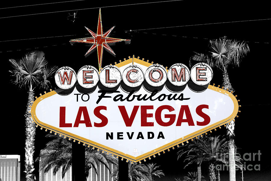 Welcome to Las Vegas Fusion Photograph by John Rizzuto
