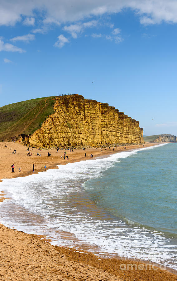 West Bay Cliffs #2 Photograph by Colin Rayner