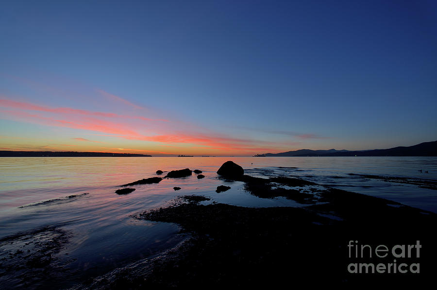 West Coast Sunset #2 Photograph by Terry Elniski