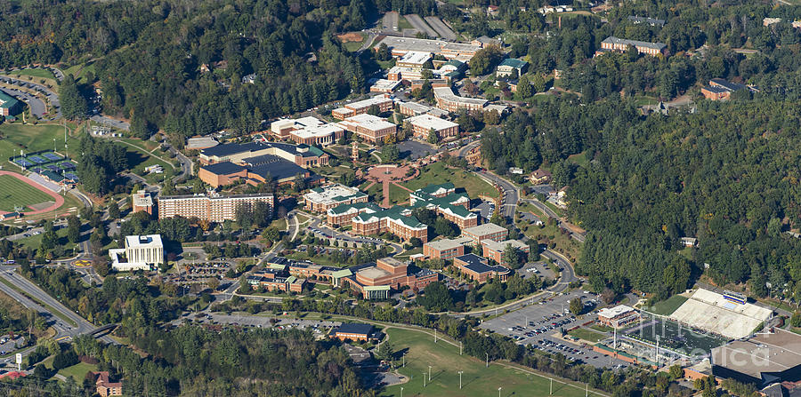 Western Carolina University Campus  #1 Photograph by David Oppenheimer