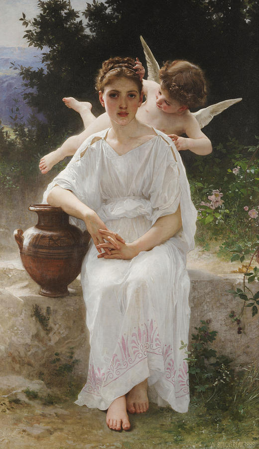  ◦˚ღ ســـجل حضــورك بــلوحه فنية ღ˚◦ - صفحة 20 2-whisperings-of-love-william-adolphe-bouguereau