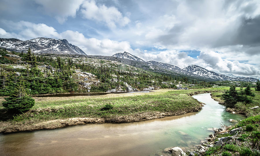 White Pass Yukon British Columbia Between Alaska And Canada #2 Photograph by Alex Grichenko