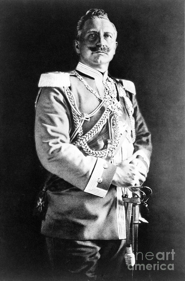 Portrait Photograph - Wilhelm II, German Kaiser #2 by Science Source