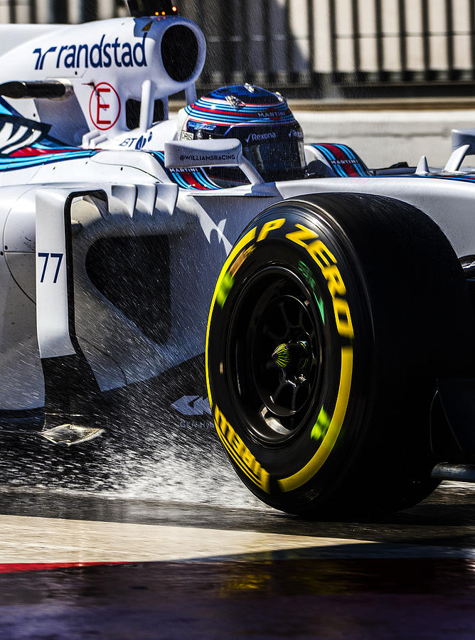 Williams Formula 1 car Photograph by Srdjan Petrovic - Fine Art America