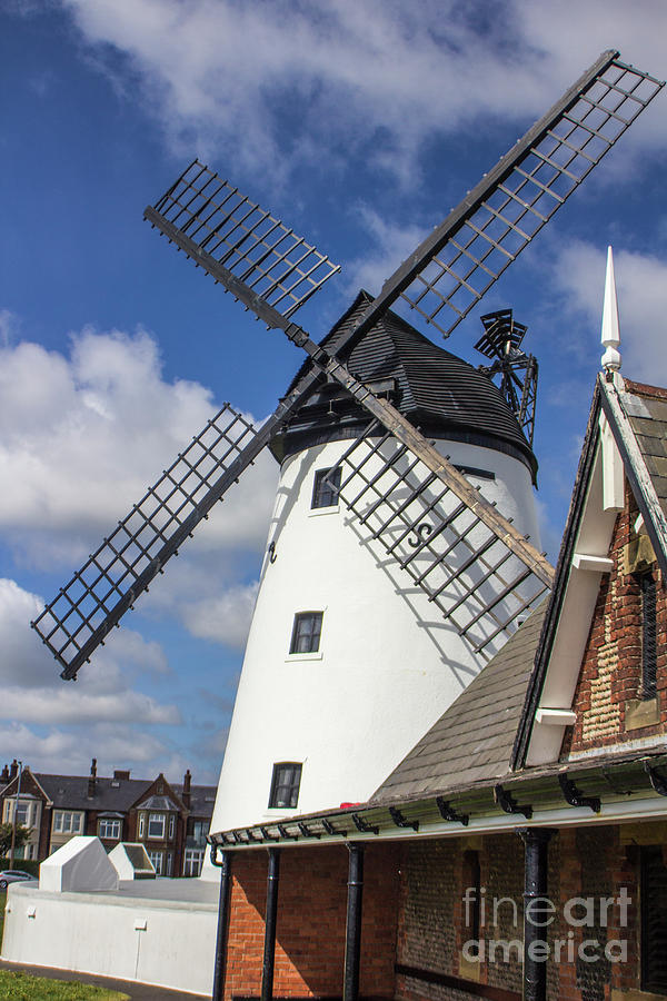 Windmill at Lytham St. Annes - England #2 Photograph by Doc Braham