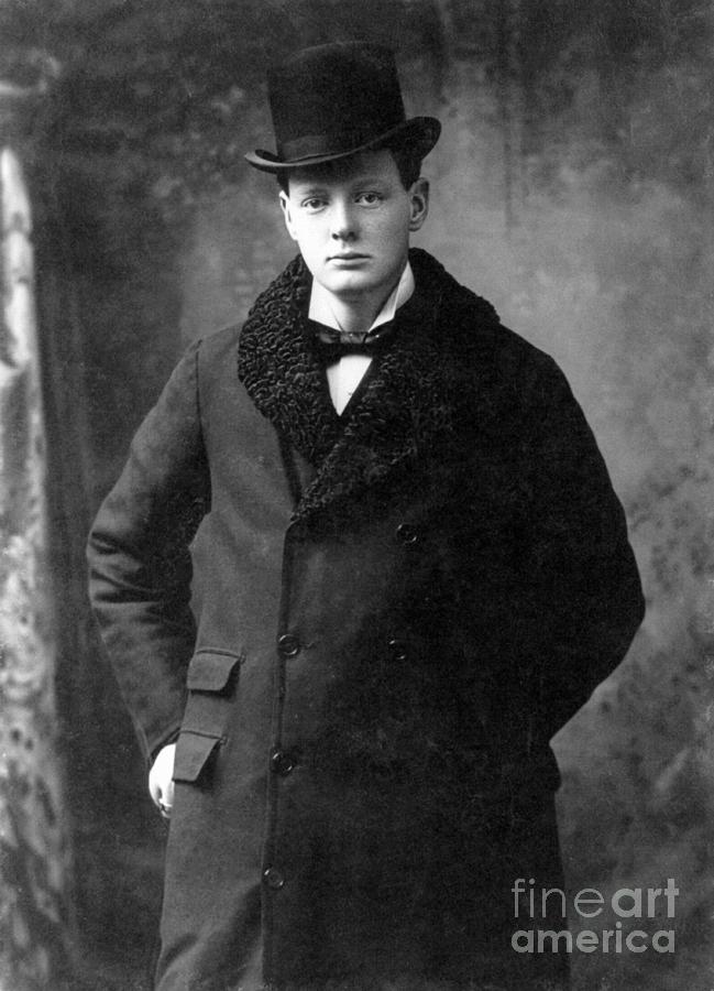 Hat Photograph - Winston Churchill #12 by Granger