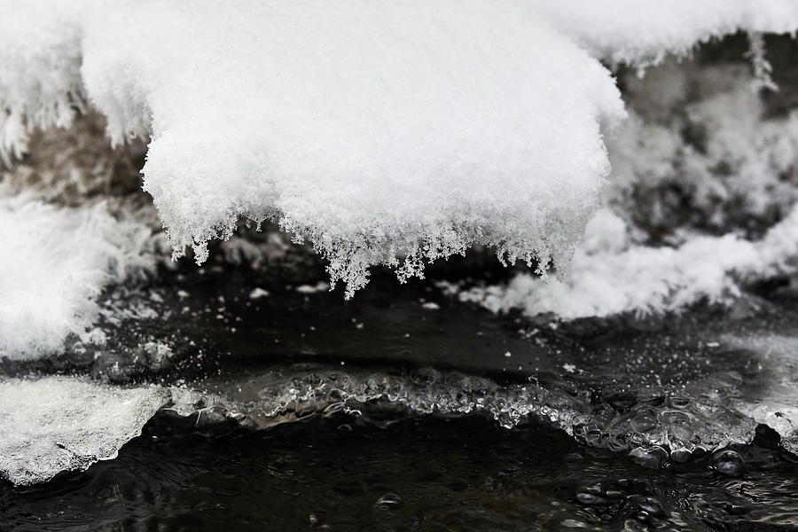 Winter brook #2 Photograph by Jouko Lehto