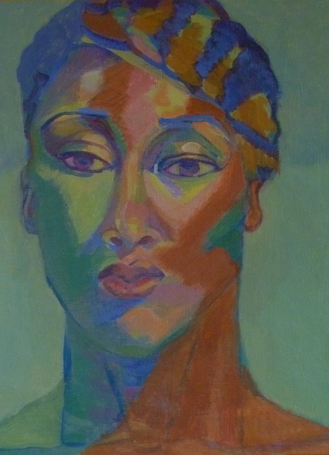 Woman Painting by Janet McClelland - Fine Art America