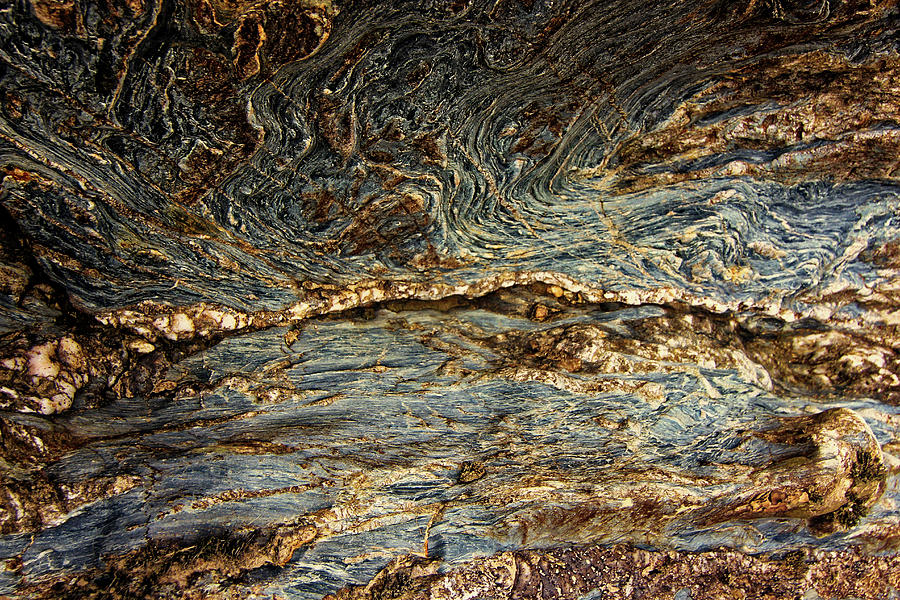 Wood Grain on Rock Photograph by Doolittle Photography and Art