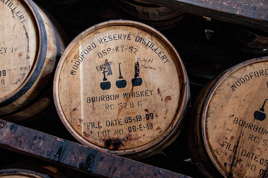 Woodford Reserve Barrels #2 Photograph by John Daly