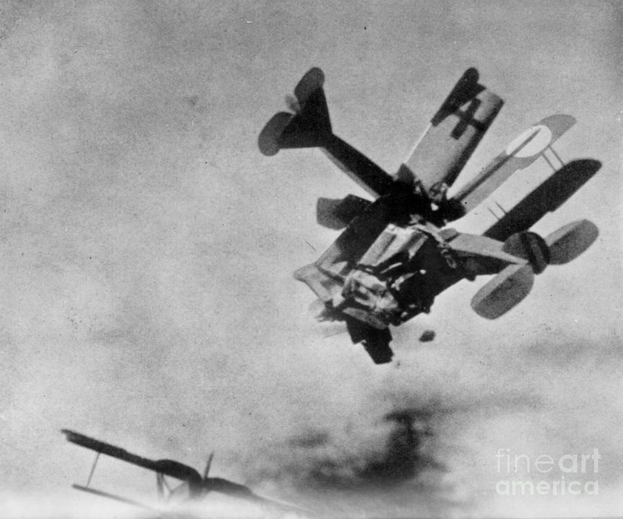 World War I: Aerial Combat #2 Photograph by Granger