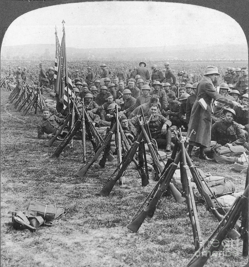 1919 Photograph - World War I: U.s. Troops #2 by Granger