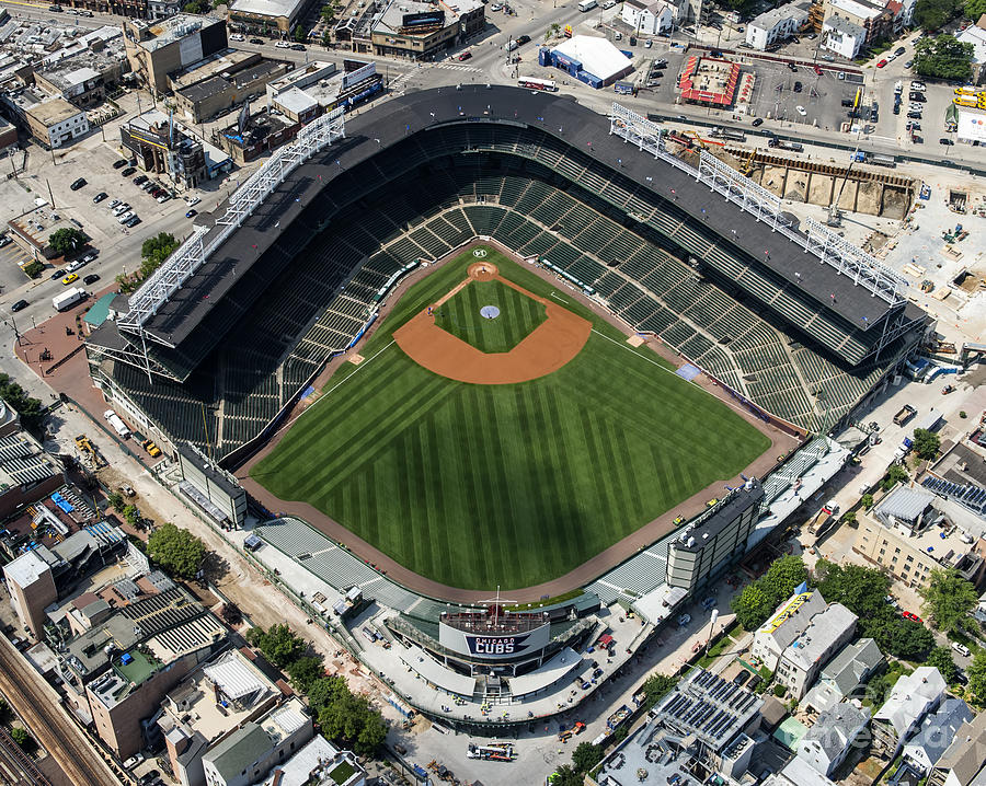 Wrigley Field From Above