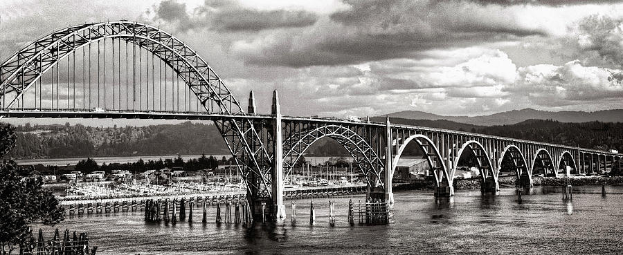 Yaquina Bay Bridge #2 Photograph by Diana Powell