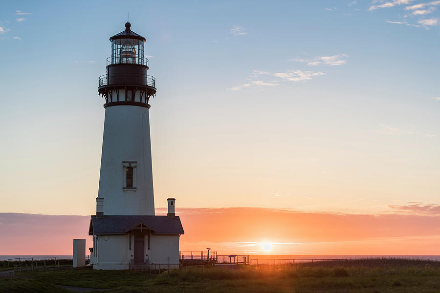 Yaquina Head Lighthouse #1 Photograph by Scott Slone