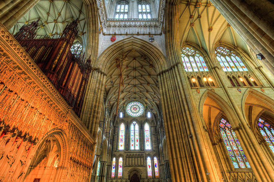 York Minster Cathedral #2 Photograph by David Pyatt