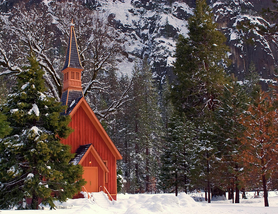 Yosemite Chapel #2 Photograph by Floyd Hopper