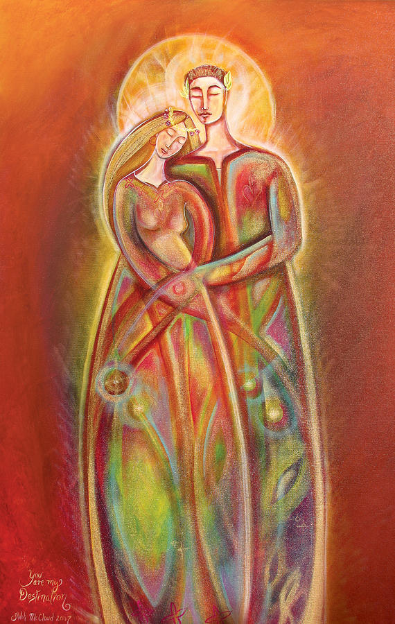 You Are My Destination 2 Painting by Shiloh Sophia McCloud You Are My Destination 2 Painting by Shiloh Sophia McCloud