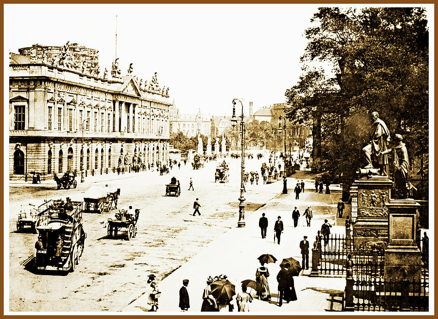 Zeughaus, Old Arsenal, Berlin, Germany, 1903, Vintage Photograph #2 Photograph by A Macarthur Gurmankin