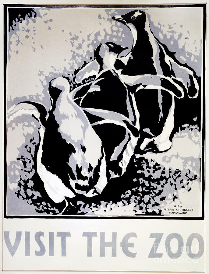 Zoo Poster #2 Painting by Granger