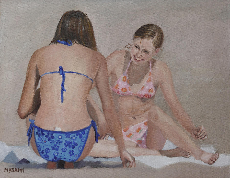Beach Girl #20 Painting by Masami Iida