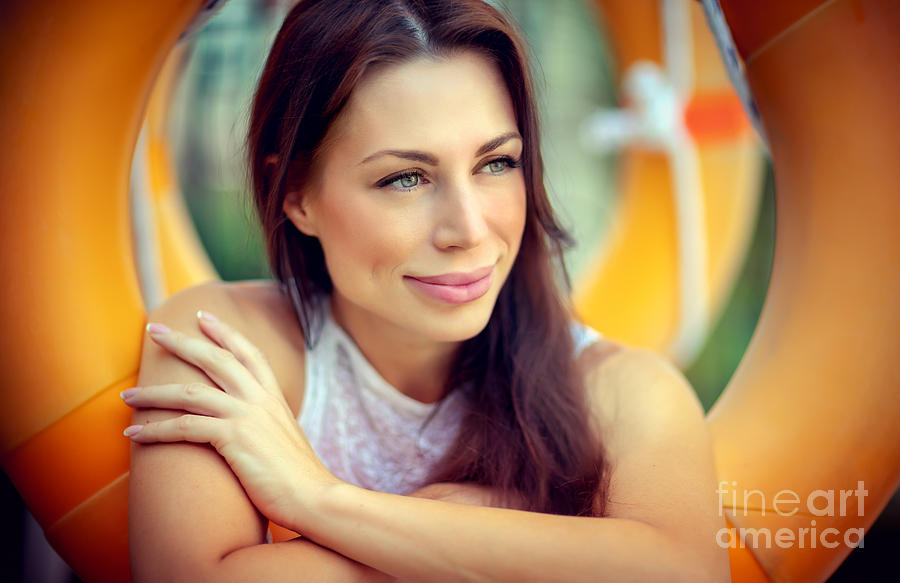 Beautiful Woman Portrait Photograph By Anna Om Fine Art America