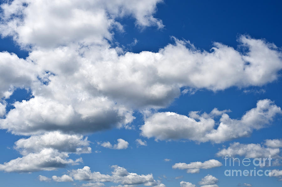 Cumulus Clouds #21 Photograph by Jim Corwin