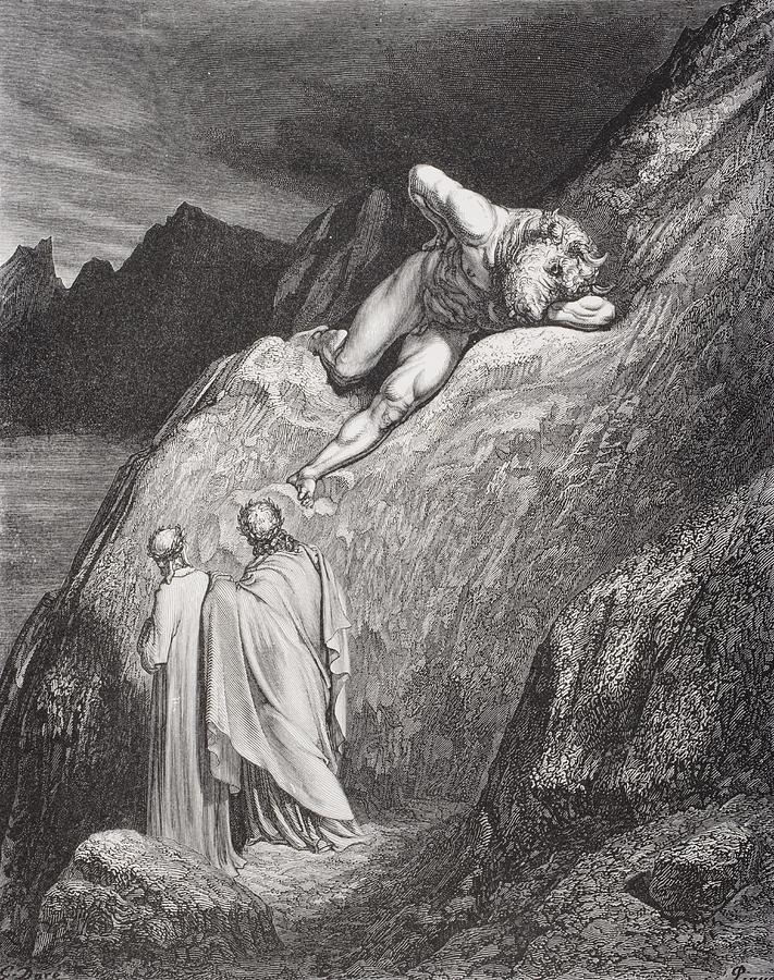 Engraving By Gustave Dore 1832-1883 Drawing by Vintage Design Pics