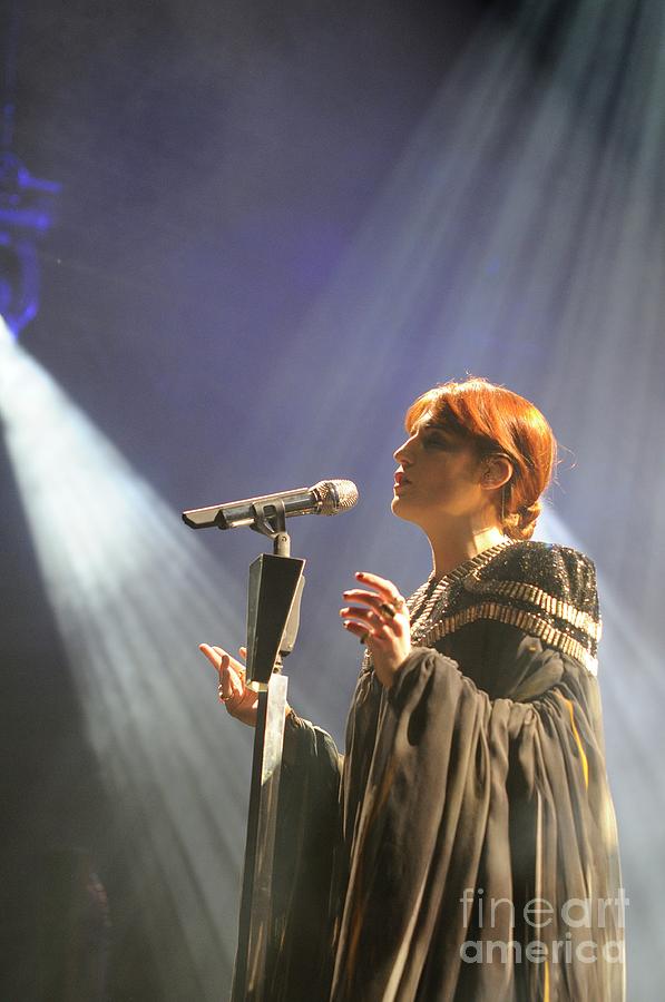 Florence and The Machine #20 Photograph by Jenny Potter