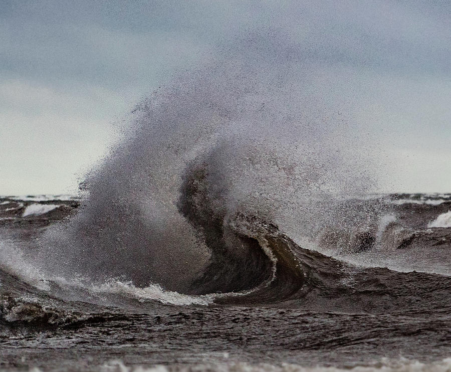 Lake Erie Waves #20 Photograph by Dave Niedbala