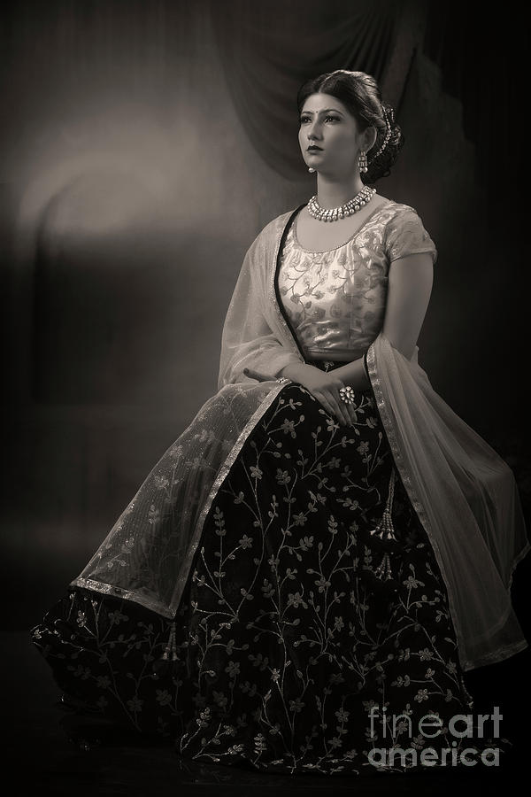 Portrait of Indian Lady #20 Photograph by Kiran Joshi