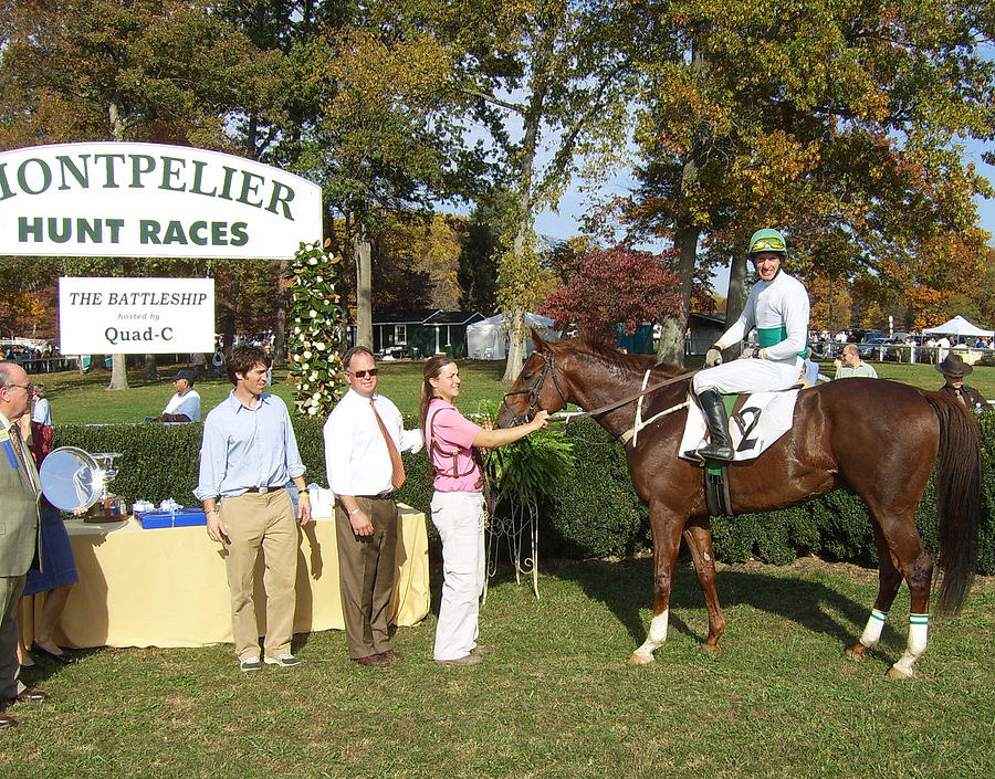 The Montpelier Hunt Races Photograph by Stephen Proper Gredler