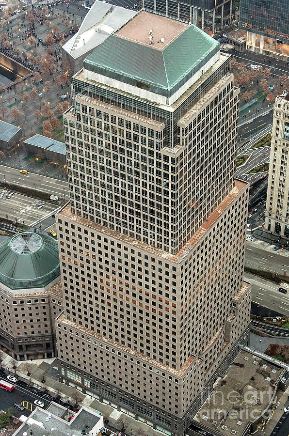 200 Liberty Street - One World Financial Center Aerial Photo Photograph by David Oppenheimer