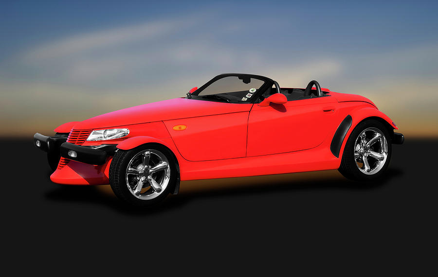 2000 Plymouth Prowler Roadster  -  2000plymouthprowlerconvertible185948 Photograph by Frank J Benz